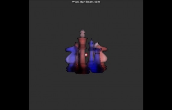 Real-time Rendering of Heterogeneous Translucent Objects using Voxel Number Map